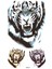 Gerçekçi Kaplan Dövmesi Unisex Tiger Tattoo 2