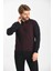 Erkek Polo Yaka Pamuklu Triko Kazak 4451F Lacivert 4