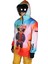 SS7915 Cool Teddy Kadın Kar ve Kayak Montu, Bayan Renkli Snowboard Montu 4