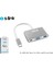 S-link SL-USB-C66 Type-C to VGA+usb3.0+pd Kablo 3