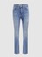 Kadın Lynda X Yüksek Bel Geniş Paça Cropped Flare Jean Pantolon 1