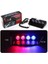 Flaş LED Çakar 8W Kırmızı-Mavi 8 Fonksiyonlu / LAPA173 2