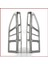 Peugeot Tepee Stop Çerçevesi 2008-2016 Abs Krom 1