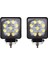 Kare Çalışma ve Sis Lambası 9 LED / LASS309 1