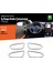 Renault Captur 2 Krom Iç Kapı Kolu Çerçevesi 4 Prç. 2020 Üzeri (Mat Krom) 1