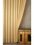 Etamin Şantuklu Tül Altın Rengi 1-3 Sık Pile 150X260 1