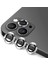 iPhone 12 Pro Kamera Lens Koruyucu Cam Metal Kenarlı 3lü Set 1
