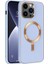 Apple iPhone 14 Plus Kılıf Magsafe Wireless Kablosuz Şarj Uyumlu Suni Deri Hibrit Kapak 1