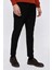 Erkek Siyah Slim Fit Lastikli Spor Pantolon 1