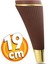 Iron Lüks Mobilya Kanepe Sehpa Tv Ünitesi Koltuk Ayağı 19 cm Ahşap Desenli Gold Baza Ayakları 1
