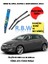 Opel Astra J Hatchback 2013 Model Aracınız Için Özel Silecek Takımı 2