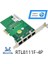 Open Smart 4 Port Realtek RTL8111F 1gbe Pcıe X1 Ethernet Kart - OPS7081RTL 5