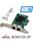 Open Smart 2 Port Broadcom BCM5720-2P 1gbe Pcıe X1 Ethernet Kart - OPS7287BCM 1