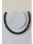 8 mm Ametist Doğal Taş Kolye 1