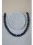 8 mm Lapis Lazuli Doğal Taş Kolye 1