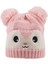 Kitti Aylık Kız Kulaklı Bere (0-18 Ay) K22110-04 Gül Pembe 1
