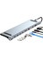 11 In 1 Type-C To Audio Port/3x USB 3.1 SD/RJ45/DP/HDMI/VGA/TYPE-C Macbook Çoklayıcı Adaptör 2