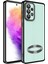 Samsung Galaxy A73 Kılıf Renkli Kenarlı Parlak Logo Açık Omega Silikon 1