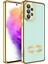 Samsung Galaxy A33 Kılıf Renkli Kenarlı Parlak Logo Açık Omega Silikon 1