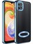 Samsung Galaxy A04 Kılıf Renkli Kenarlı Parlak Logo Açık Omega Silikon 1