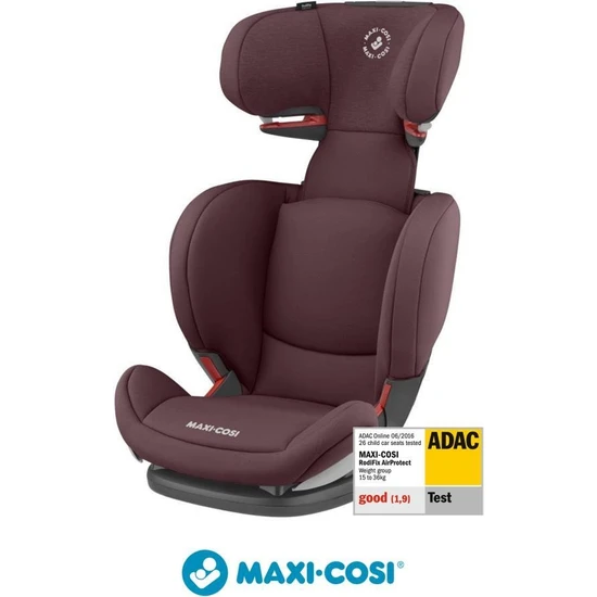 Maxi-Cosi Rodi Fix Air Protect Adac'lı Isofix'li 15-36 kg Çocuk Oto Koltuğu Authentic Red