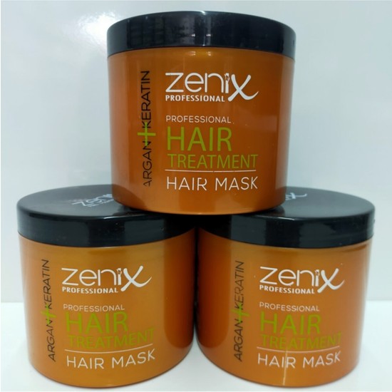 Zenix Bilge Zenıx Argan+Keratin Saç Maskesi 500 ml x 3 Adet Fiyatı