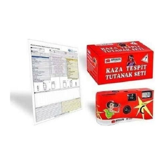 Braun Germany Kaza Tespit Tutanak Seti Fiyatı Taksit Seçenekleri