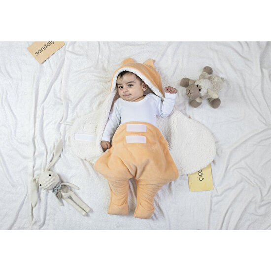 EIFIN Bebek Kışlık Dış Kundak Uyku Tulumu (0-6 Ay) Unisex