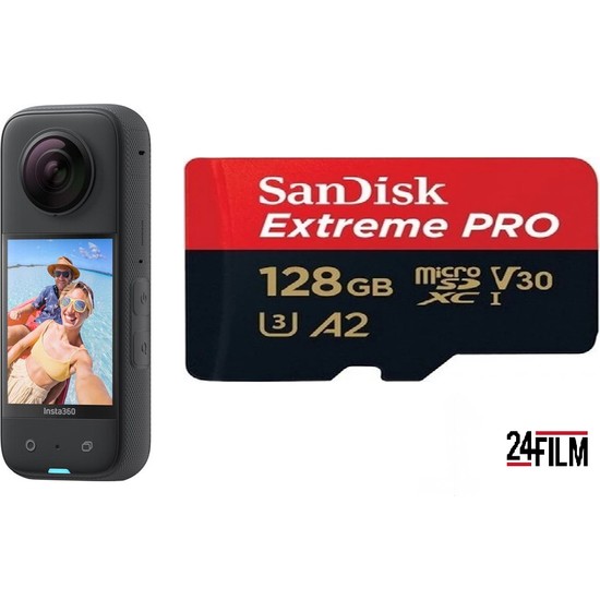 INSTA360 X3 360 Aksiyon Kamera + Sandisk Extreme Pro 128 GB Fiyatı