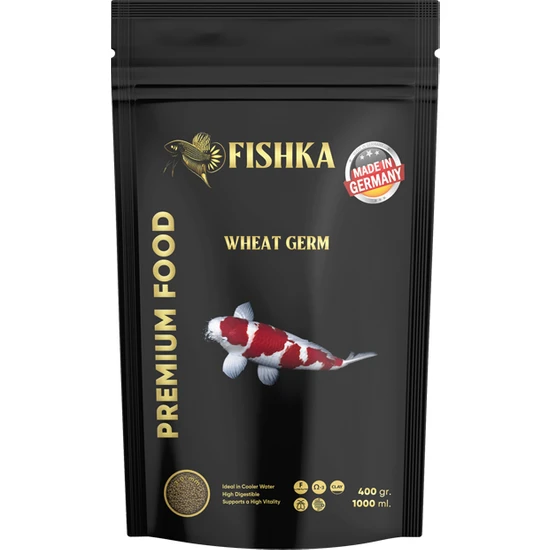 Fishka Wheat Germ 1000 ml Koi Japon Balık Yemi