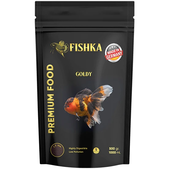 Fishka Goldy 1000 ml Japon Balığı Yemi