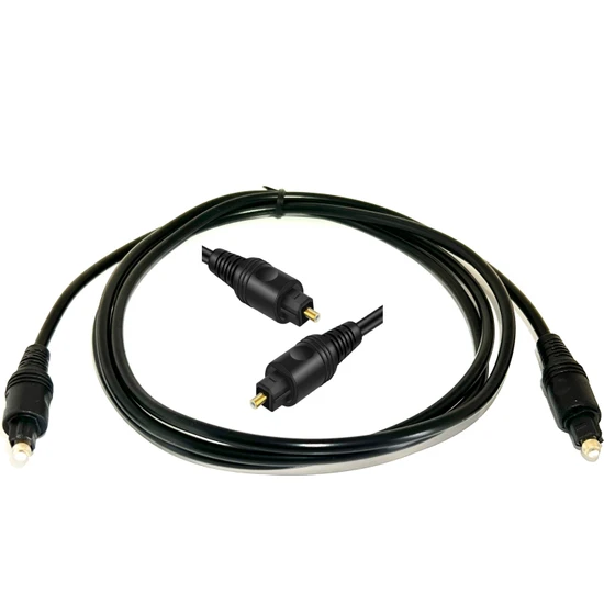Boblov 1.5 Metre Dijital Optik Ses Kablosu Toslink Digital Optical Spdıf Audio Cable