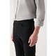 Avva Erkek Siyah  5 Cepli Pamuklu Slim Fit Dar Kesim Pantolon E003054