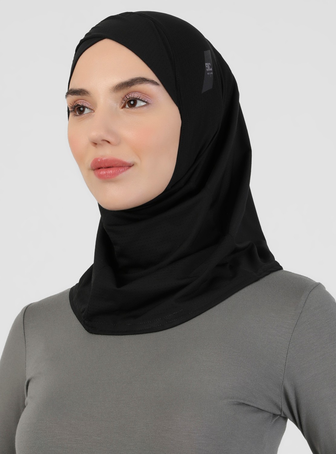 Ecardin Bone Ecardin Hijab Spor Bone - Koyu Gri - Ecardin görsel 2