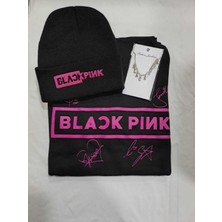 GC GÖKHAN CLUB Blackpink Sweatshirt Bere Kolye Kombin