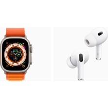 Baiztech Watch 7 Siyah Akıllı Saat Airpods Pro Bluetooth Kulaklık