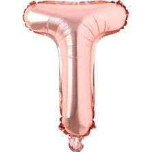 Patladı Gitti Folyo Harf Balon Rose GOLD16 Inç 36 cm