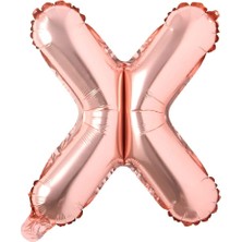 Patladı Gitti Folyo Harf Balon Rose GOLD16 Inç 36 cm