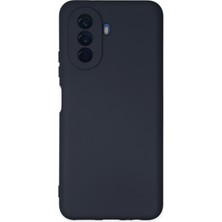 Bilişim Aksesuar Lansman Huawei Nova Y70 Kılıf Nano Içi Kadife  Silikon - Lacivert