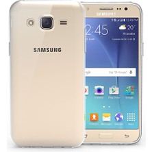 FitCase Samsung Galaxy J2 2016 (J210) Kılıf Soft Silikon Şeffaf Arka Kapak
