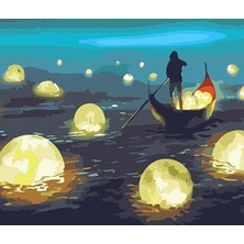 Hobi Tedarik Denizin Büyüsü Çerçeveli 90X110 Sayılarla Boyama Hobi Seti