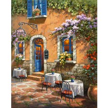 Hobi Tedarik Fransız Kafesi Çerçeveli 60X75 Sayılarla Boyama Hobi Seti