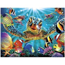 Hobi Tedarik Selfie Karetta Çerçeveli 70X90 Sayılarla Boyama Hobi Seti