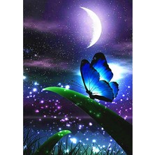 Hobi Tedarik Büyülü Kelebek Çerçeveli 60X75 Sayılarla Boyama Hobi Seti