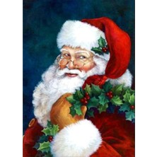 Hobi Tedarik Noel Babası Çerçeveli 60X75 Sayılarla Boyama Hobi Seti