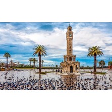 Hobi Tedarik Güzel Izmir Çerçeveli 40X50 Sayılarla Boyama Hobi Seti