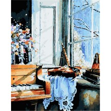 Hobi Tedarik Orkestral Çerçeveli 50X65 Sayılarla Boyama Hobi Seti