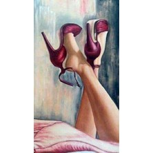 Hobi Tedarik Topuklu 2 Çerçeveli 70X90 Sayılarla Boyama Hobi Seti