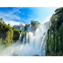 Hobi Tedarik Doğada Bir Şelale Çerçeveli 70X90 Sayılarla Boyama Hobi Seti