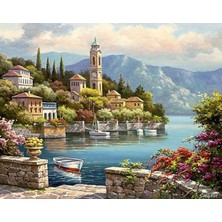 Hobi Tedarik Huzur Limanı Çerçeveli 70X90 Sayılarla Boyama Hobi Seti